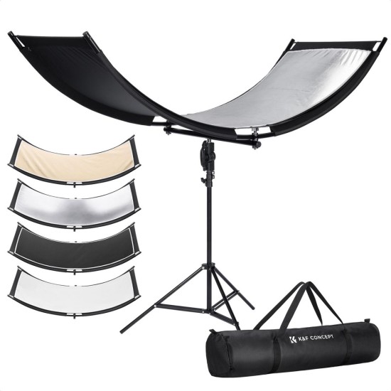 K&F Concept U Shape 4 in 1 Curved Reflector 180x60cm